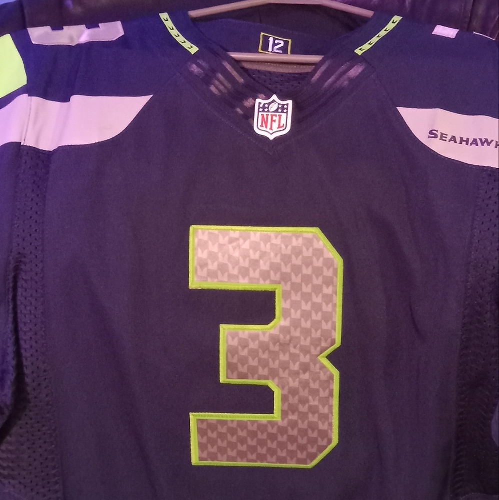 Nike Seattle Seahawks Russell Wilson Jersey